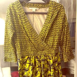 Diane von Furstenberg mini silk dress